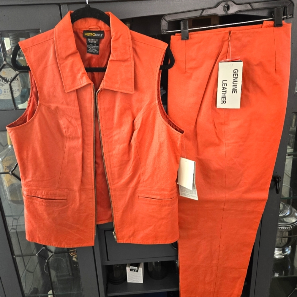 Leather Paintsuit